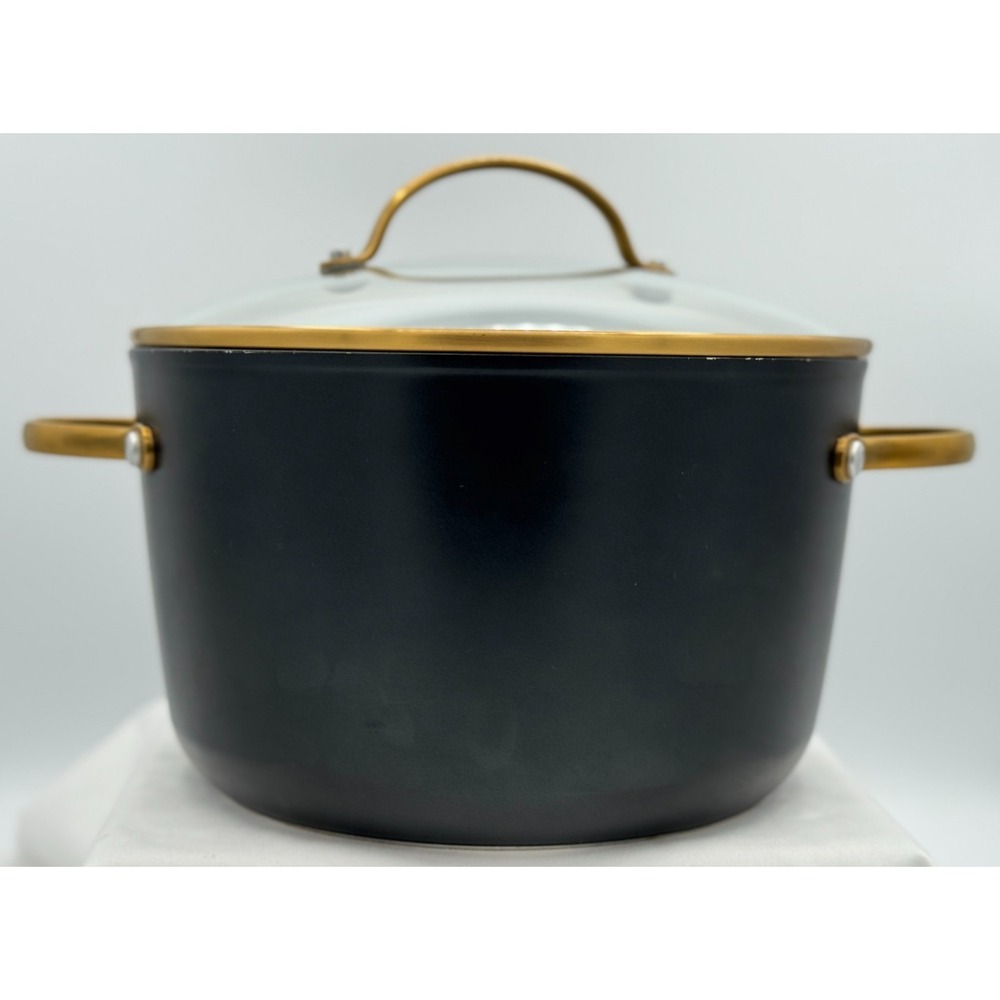Farberware Forged Induction 6 quart Ceramic Nonstick Stockpot - Glass Lid
